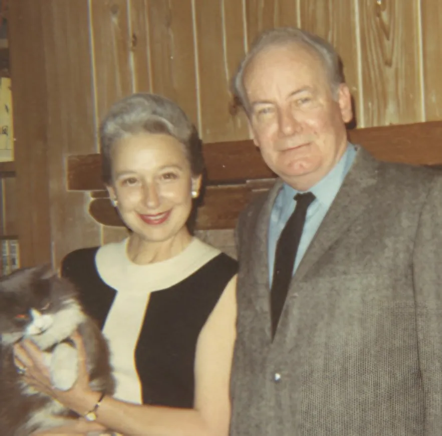 Bill Peet and his wife Margaret photographed together in their later years