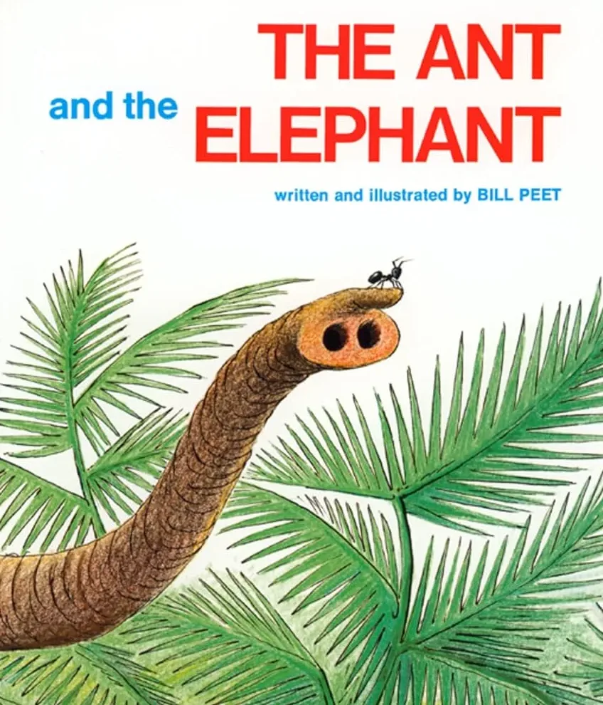 Clarion Books Edition cover of The Ant and the Elephant