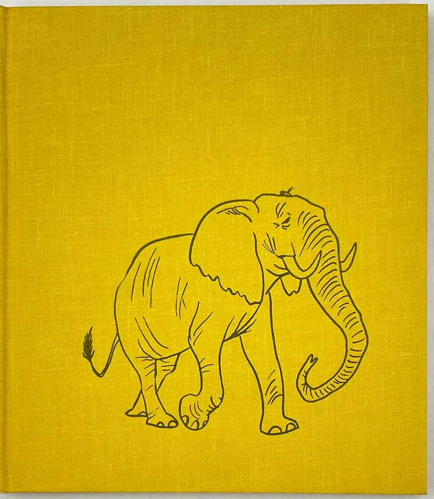 First Edition (cloth board) cover of The Ant and the Elephant