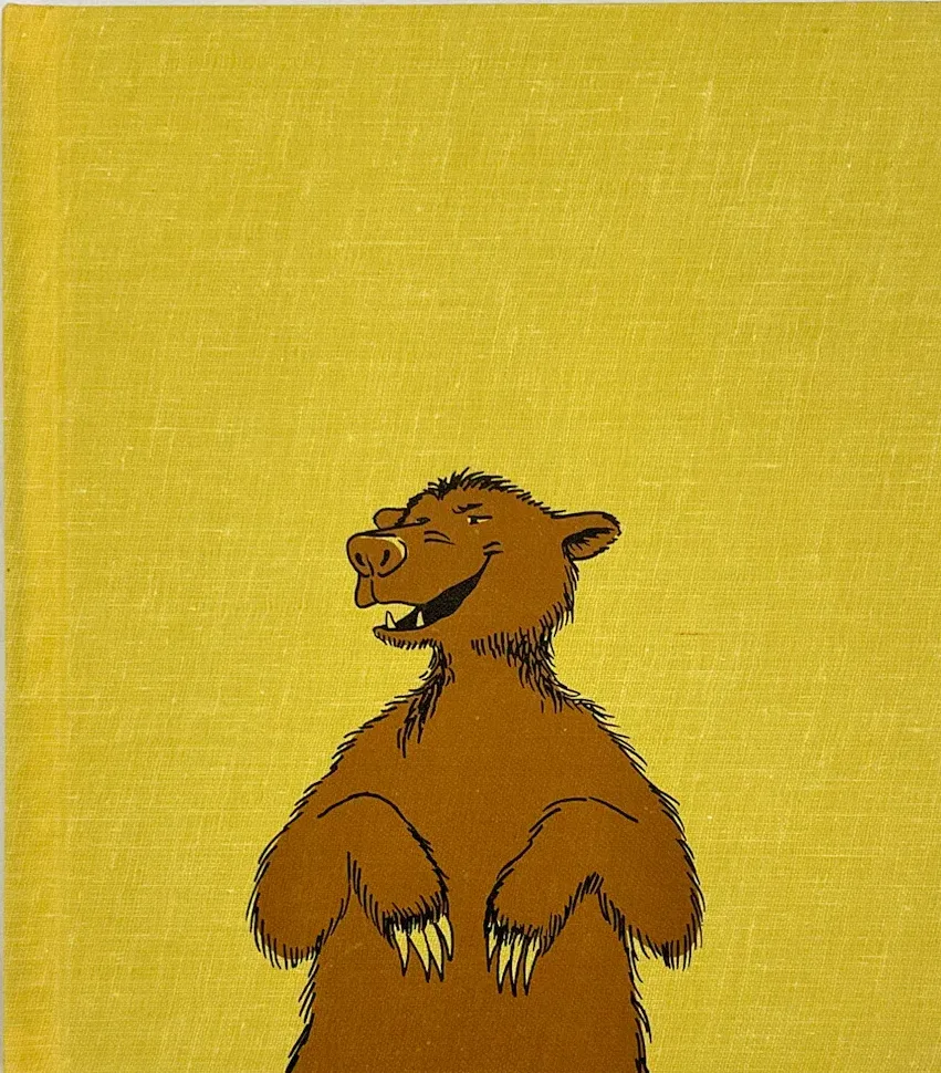 First Edition (cloth board) cover of Big Bad Bruce