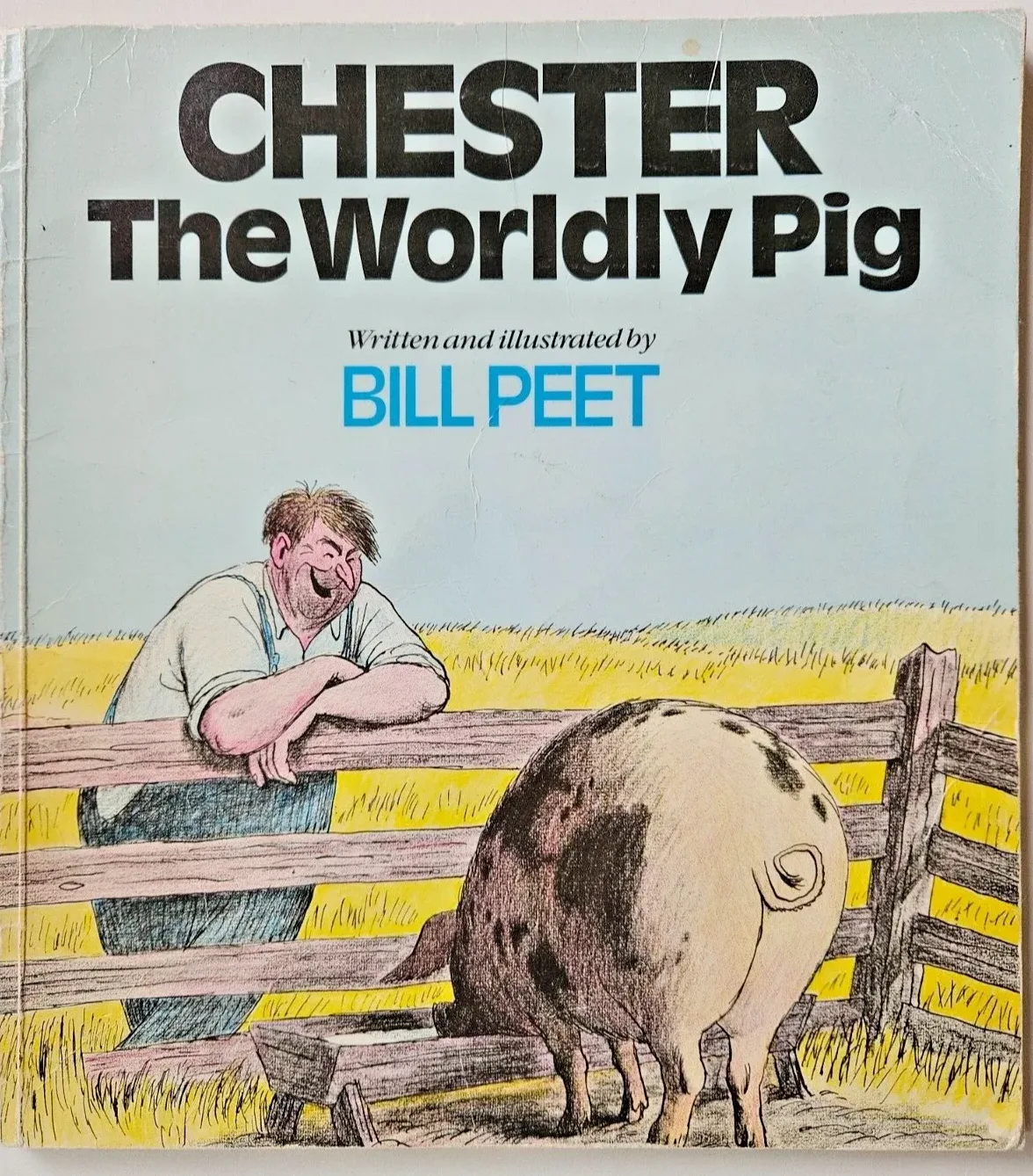 Andre Deutsch Edition (UK) cover of Chester the Worldly Pig