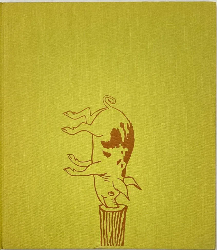 First Edition (cloth board) cover of Chester the Worldly Pig
