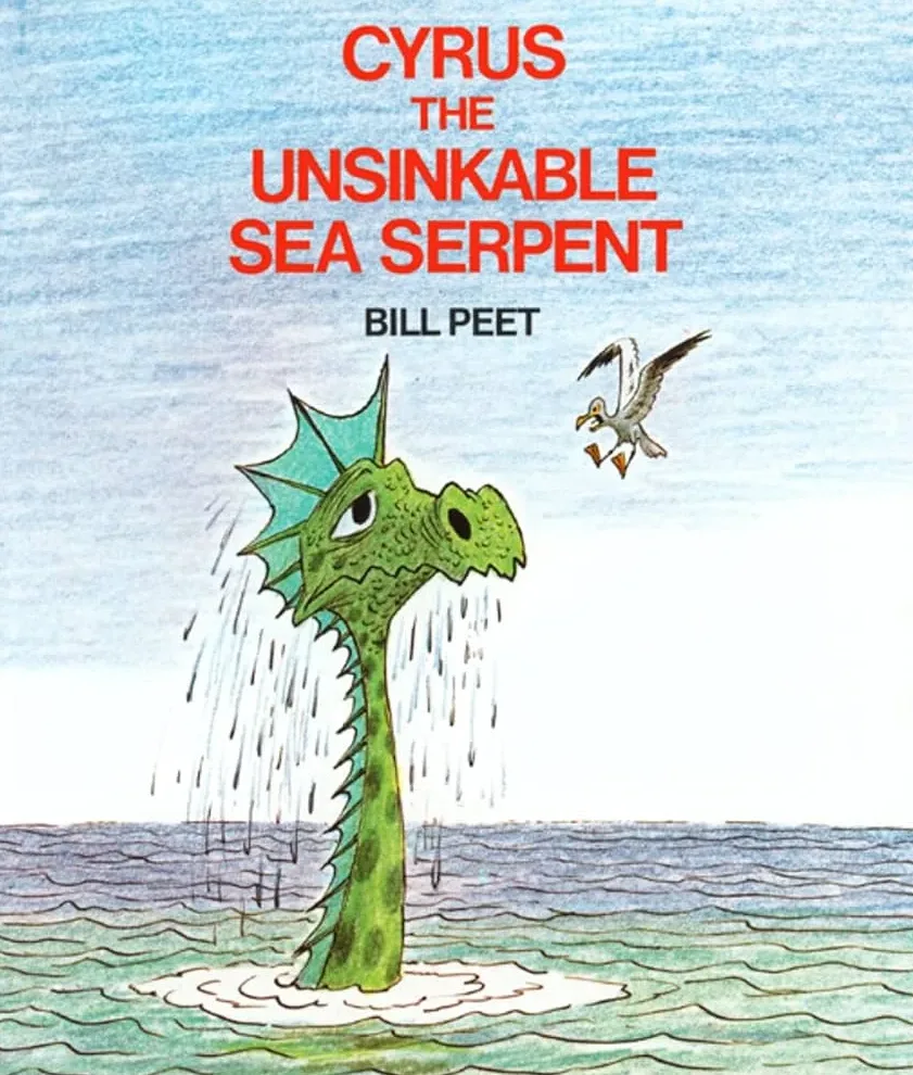 Clarion Books Edition cover of Cyrus the Unsinkable Sea Serpent