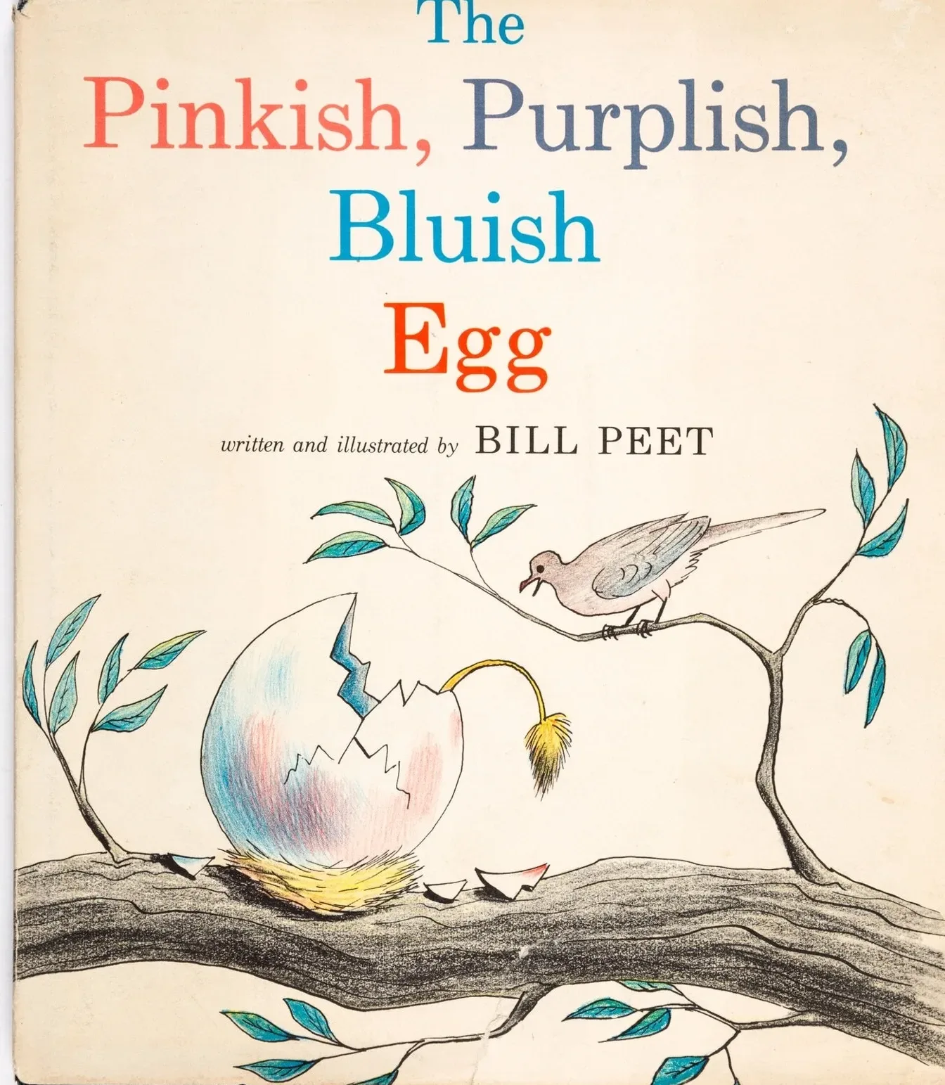 Cover of The Pinkish, Purplish, Bluish Egg
