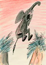 The ant: illustration detail