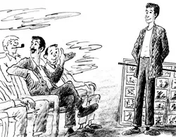 Character approval sketch, Uncle Remus animated sequence, c.1945