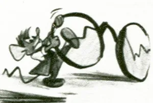 Ben and Me, story sketch by Bill Peet, c.1952