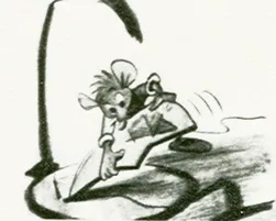 Ben and Me, story sketch by Bill Peet, c.1952