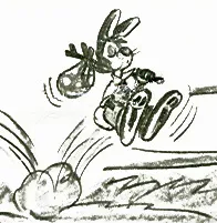 A character study of Br'er Rabbit from Song of the South, by Bill Peet