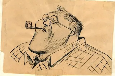 A photograph of Disney artist Brice Mack