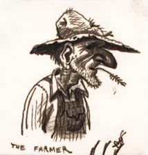 The farmer: illustration