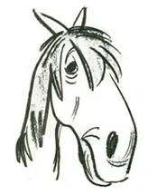 The pumpkin coach horses, story sketch by Bill Peet, c.1949