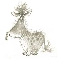 An imaginary creature