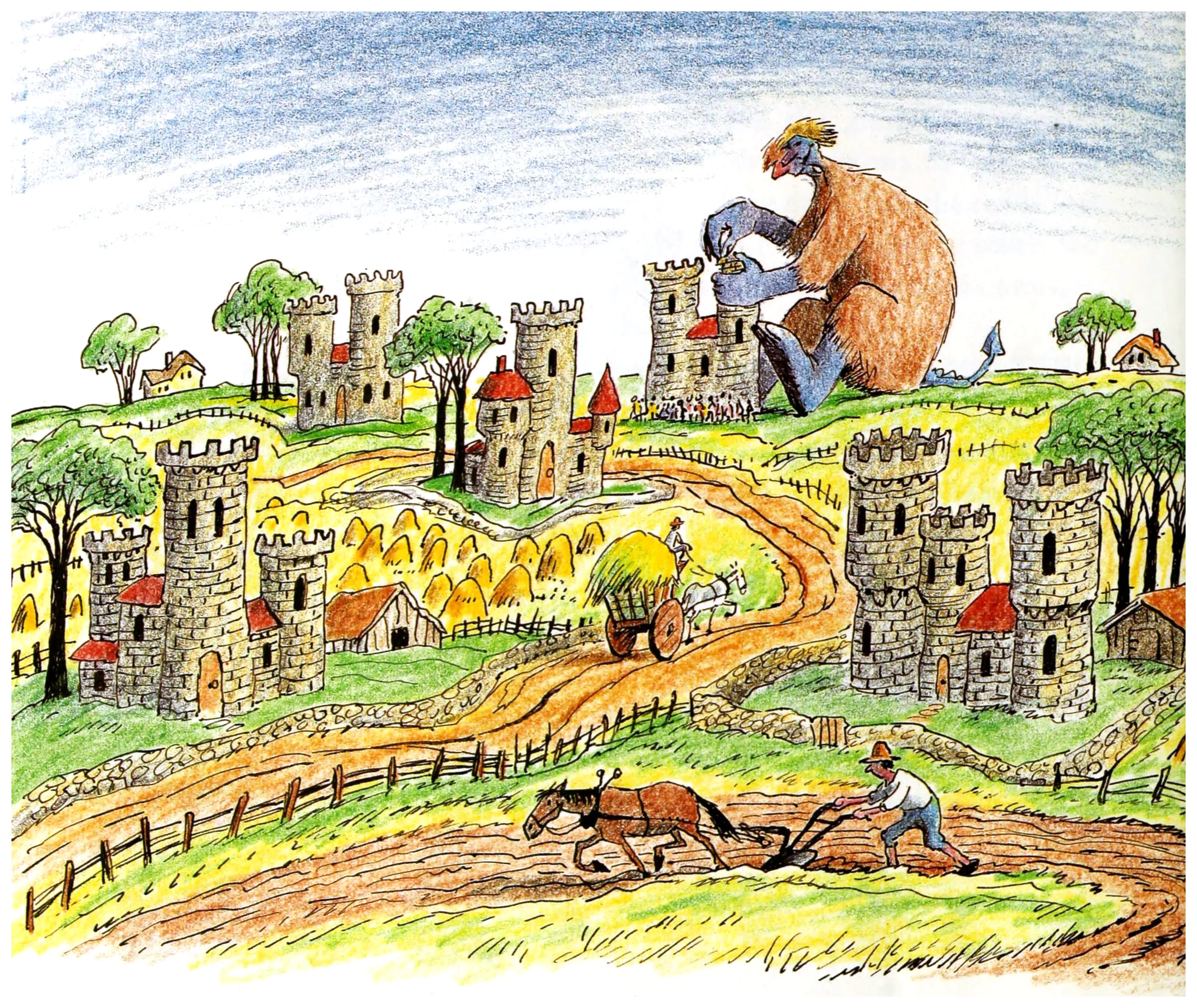 Jethro and Joel become master castle builders of the countryside