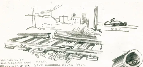 Homer on the track: early version of the story