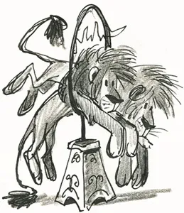 Through the hoop: illustration