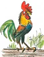 A character who did not make it into the book