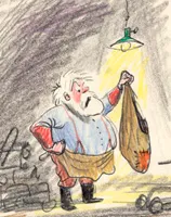 Rough sketch from Countdown to Christmas