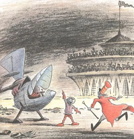The Pollutians arrive from the planet Pollutus
